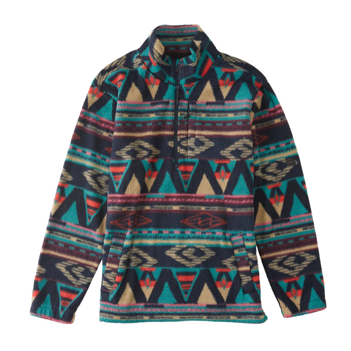 Billabong Mens Boundary Half-Zip Mock Neck Pullover