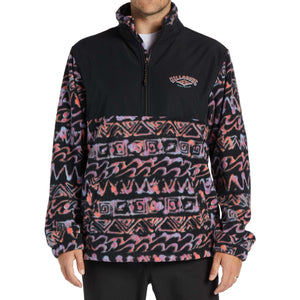 Billabong Mens Boundary Re-Issue Half-Zip Mock Neck Pullover