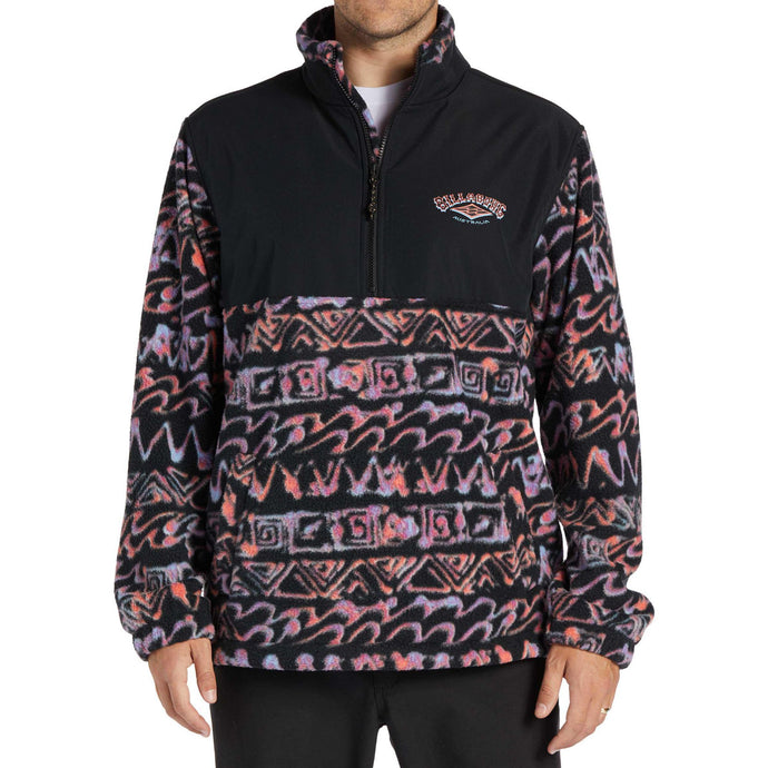 Billabong Mens Boundary Re-Issue Half-Zip Mock Neck Pullover