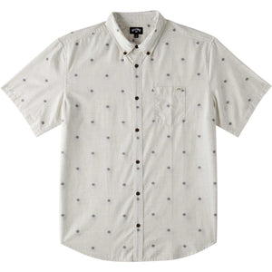 Billabong Mens All Day Jacquard Short Sleeve Shirt
