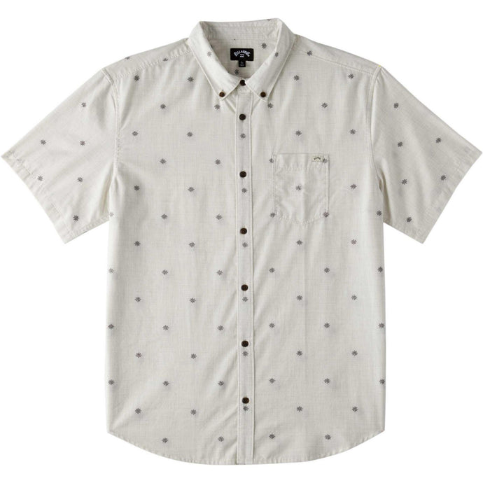 Billabong Mens All Day Jacquard Short Sleeve Shirt