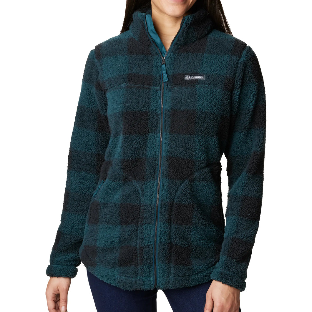Columbia Womens West Bend Full Zipper Fleece Jacket